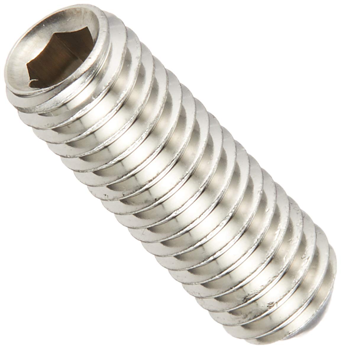 TRUSCO(トラスコ) 六角穴付止めネジ ステンレス製 くぼみ先 径5×長さ15mm 35本入 B45-0515 x 10 パック【ケース販売】|村田商店