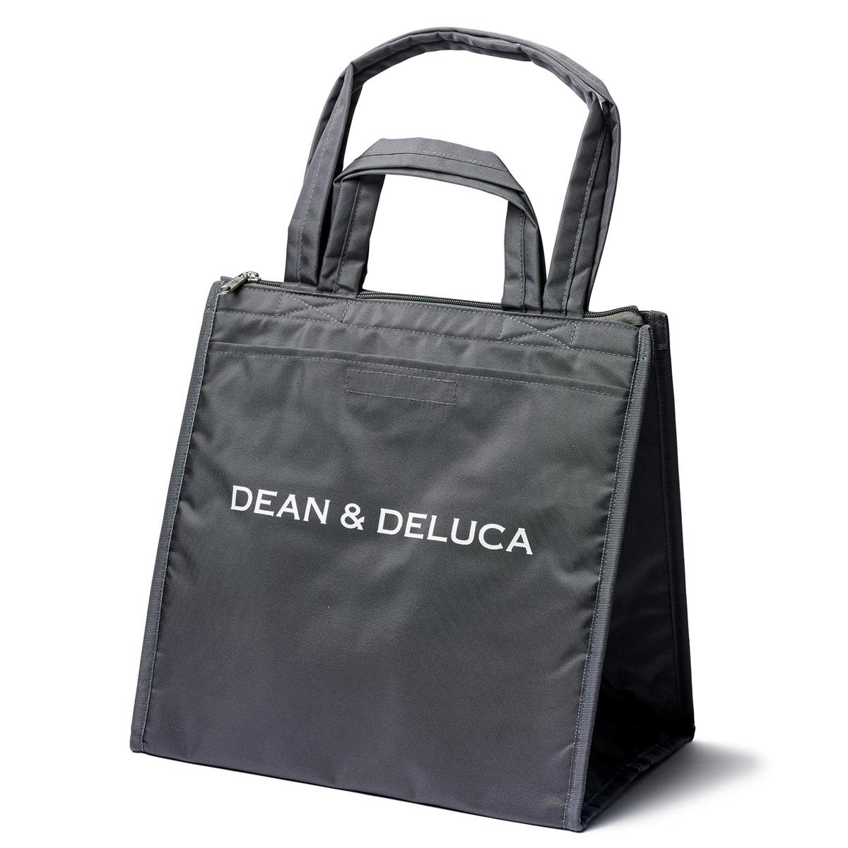 DEAN ＆ DELUCA(ディーンアンドデルーカ) クーラーバッグ グレー Lサイズ リニューアルデザイン