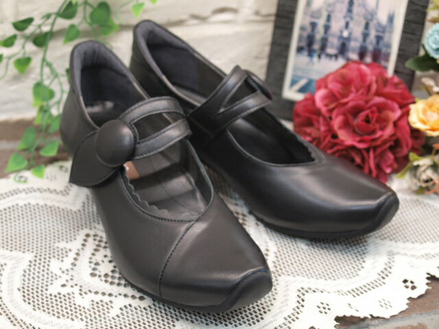 国内配送 楽天市場 Vige Vano 4e幅広ストラップパンプス 7002 ブラック 即納在庫あり Riv靴店 高い素材 Www Egicons Com