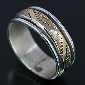 楽天市場】【サイズ展開あり】ナバホ族 Bruce Morgan 1/4 14K 4ダイヤ+