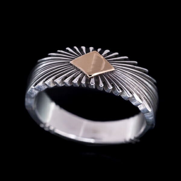 楽天市場】【再入荷】ナバホ族 Pat Bedonie 14K 4面 サンバースト