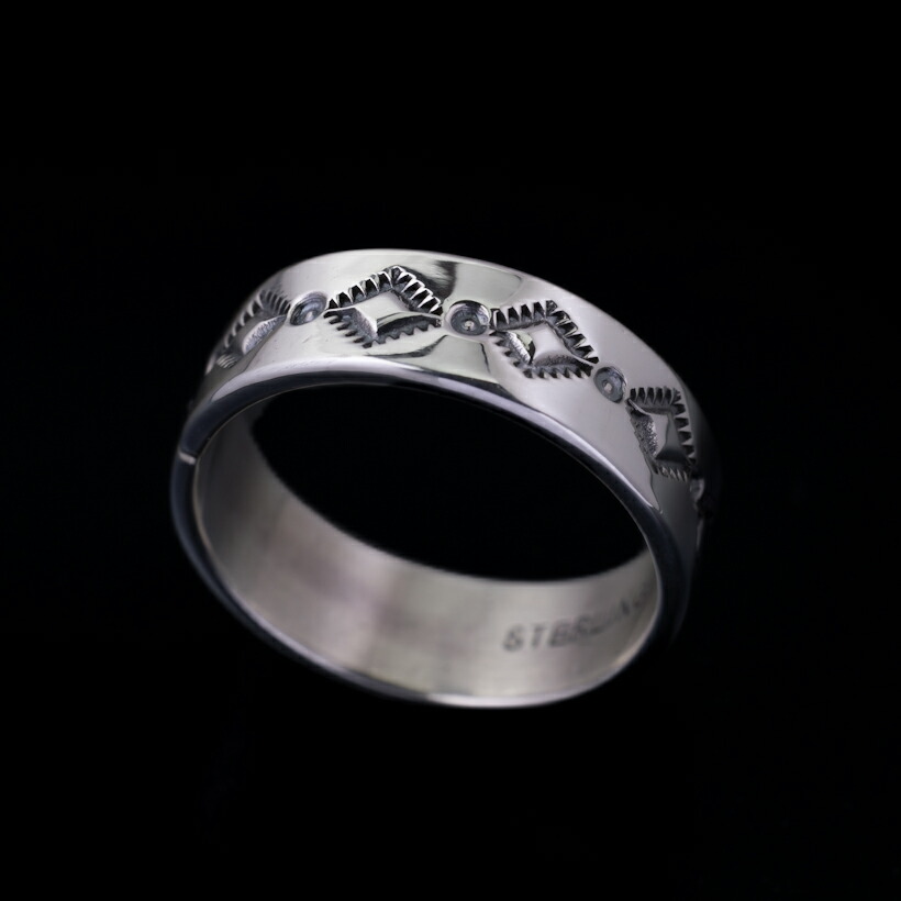 楽天市場】RAY ADAKAI / Double Stamp Ring Plane / Navajo