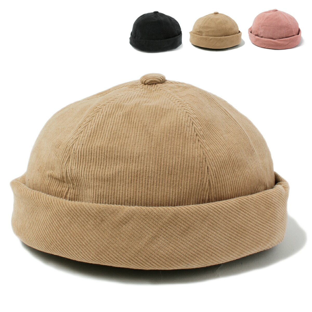 楽天市場 浅め ベーシックエンチ Corduroy Twill Fisherman Cap フィッシャーマン サグキャップ Thug 帽子 レディース メンズ 秋冬 サイズ調整 全3色 フリーサイズ 57cm 59cm 帽子専門店リバーアップ