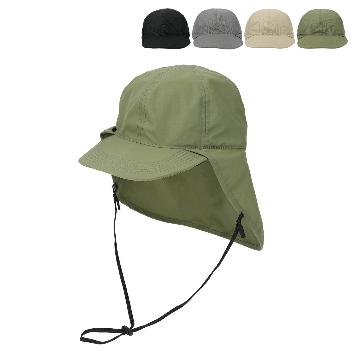 楽天市場】【特典あり】シナコバ 日よけネックカバー付きキャップ