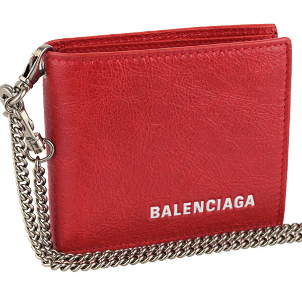 バレンシアガ メンズ Balenciaga 二つ折り財布 二つ折り財布 504934db5056501 リヴェラール バレンシアガ チェーン付き メンズ財布 Balenciaga レディース メンズ アウトレット