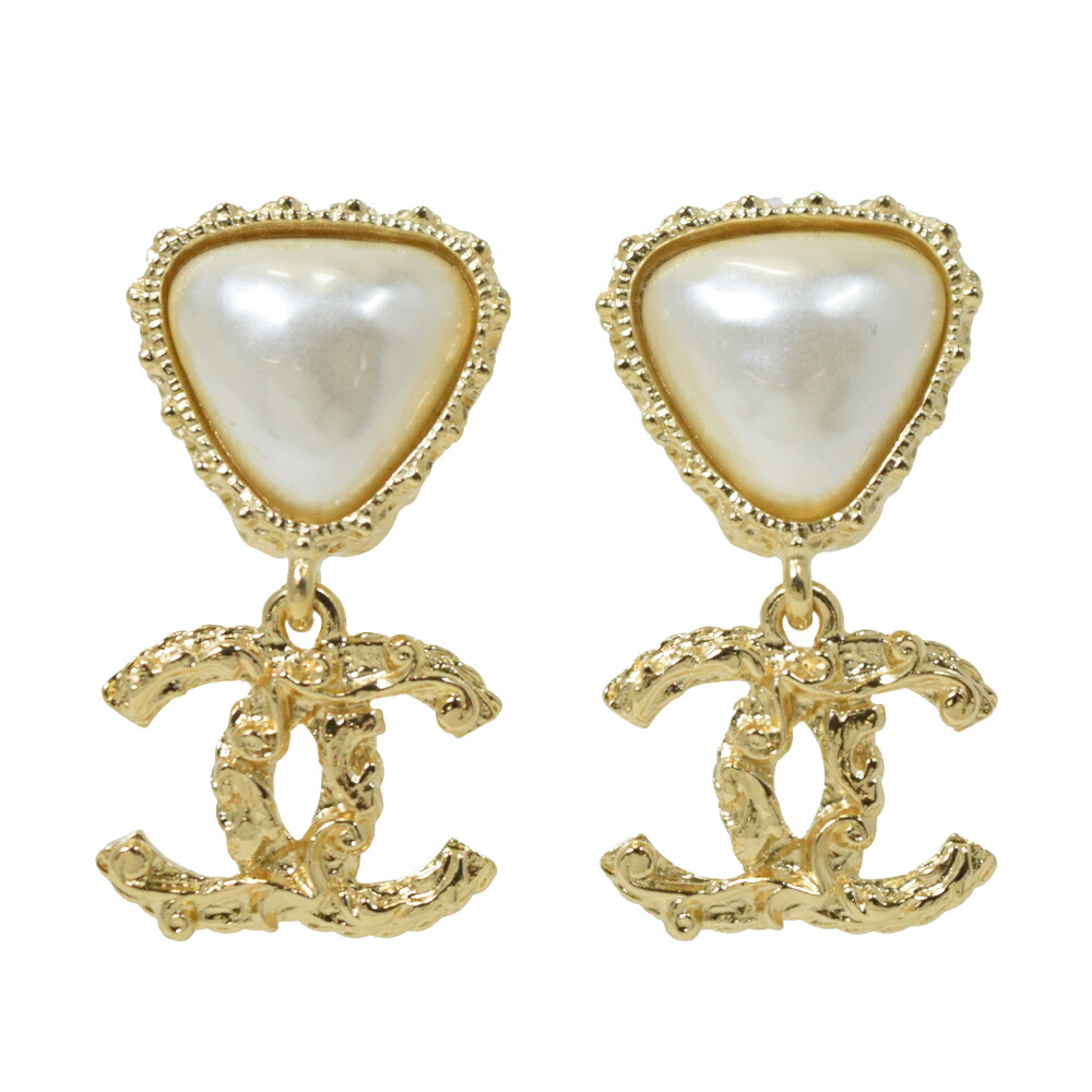 シャネル アクセサリー レディース ピアス ゴールド パール ABE634B18576NAALR CHANEL｜リヴェラール店