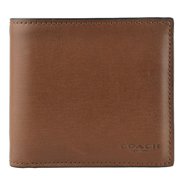 新着 sad Zz アウトレット メンズ 二つ折り財布 ショップ袋付き Coach コーチ 二つ折り 本革 レザー ブランド おしゃれ オシャレ かっこいい ベーシック シンプル カード入れ 札入れ 小銭入れ ブランド 折財布 さいふ サイフ ウォレット メンズ財布