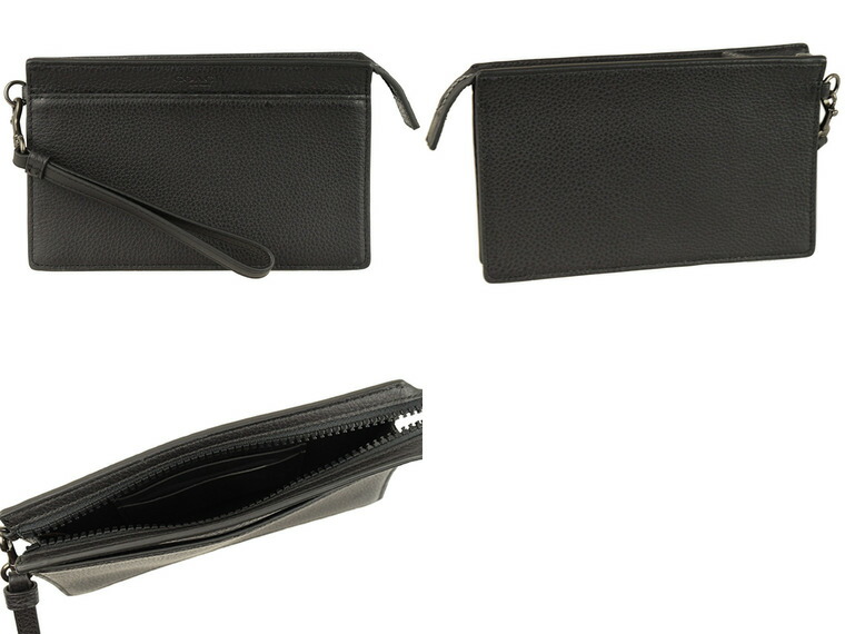 注目ブランドのギフト コーチ ポーチ Coach リストレット メンズ アウトレット C1601qbbk Zz ブラック レザー 金具ガンメタル 送料無料 かっこいい オシャレ おしゃれ Fucoa Cl