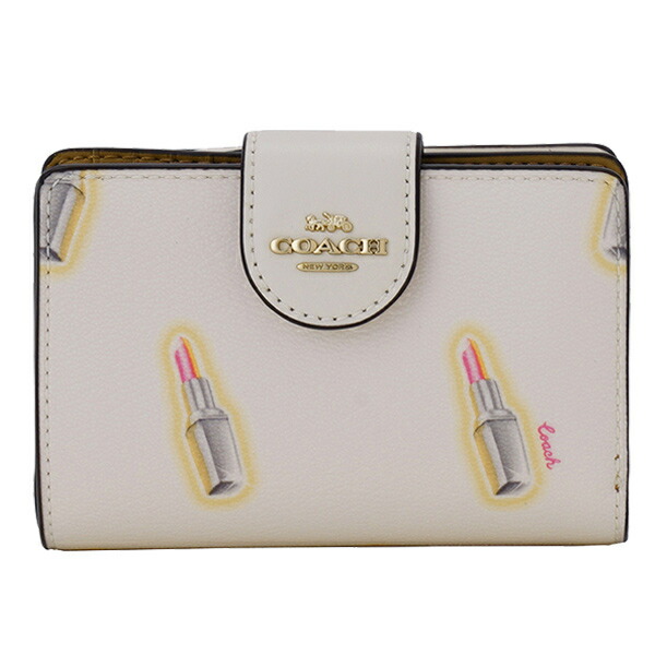 アウトレット コーチ オシャレ レディース リップスティック コーチ ポイント10倍 Coach 二つ折り財布 リップスティック 財布 ケース 財布 Coach 新作 22日時 アウトレット C25imcah ファッション かわいい 可愛い オシャレ おしゃれ リヴェラール