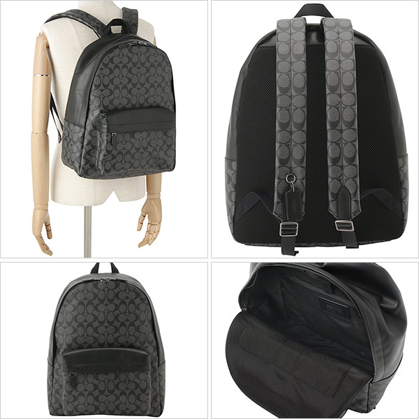 【楽天市場】コーチ バッグ COACH リュックサック f55398cqbk | バックパック バック バッグ 鞄 かばん A4 大きい
