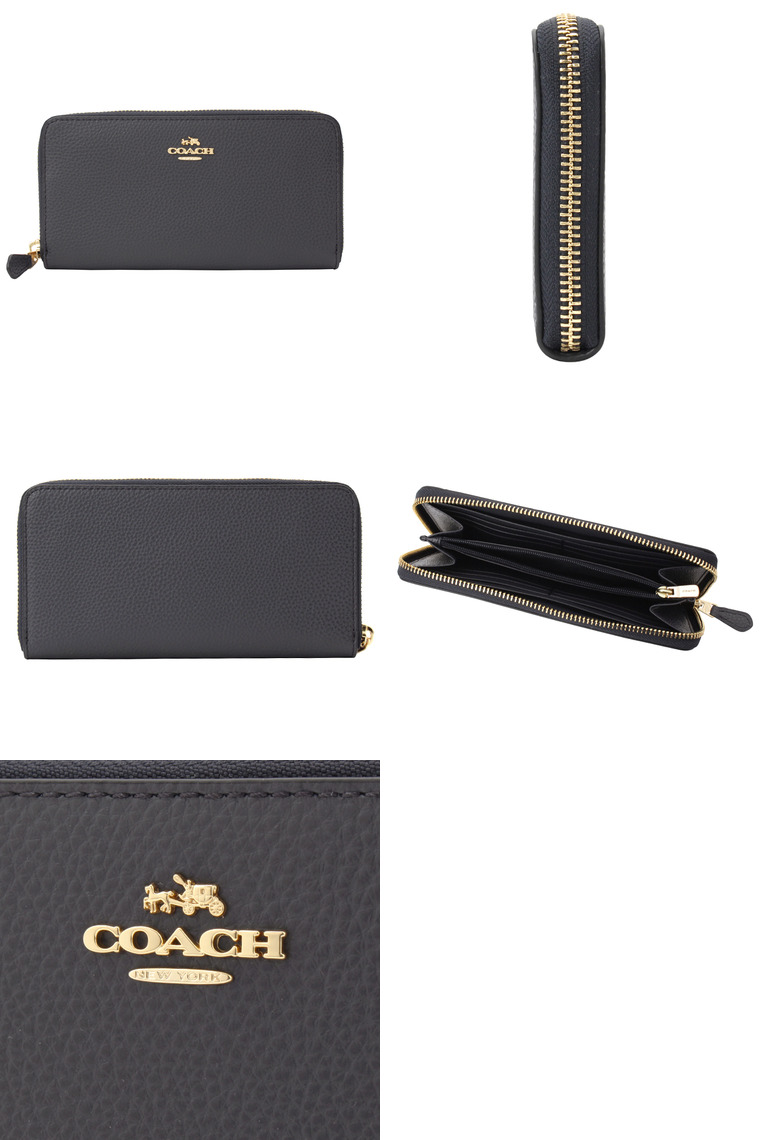 COACH - 超美品 コーチ COACH 長財布 ラウンドファスナー 03-23071702