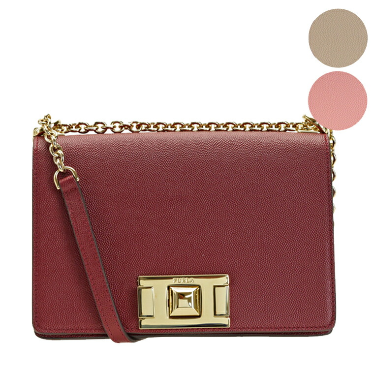 最高の レザー ブランド オシャレ おしゃれ 可愛い かわいい レディース 斜めがけ 斜め掛け 肩掛け 鞄 かばん バック バッグ ショルダー Bva6 ミニ Mimi チェーン 斜めがけショルダーバッグ Furla P10倍 10 17まで フルラ レディースバッグ
