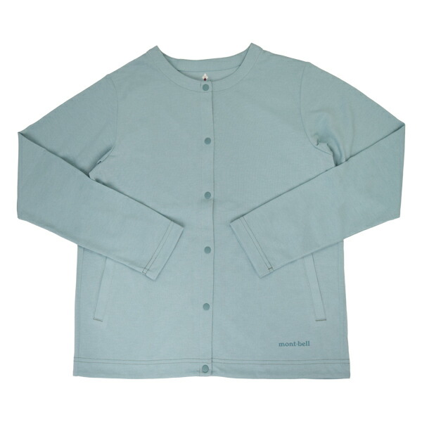 モンベル 衣類 レディース カーディガン L ライトブルー Wickron Cardigan Women's RL1114463LBL mont-bell