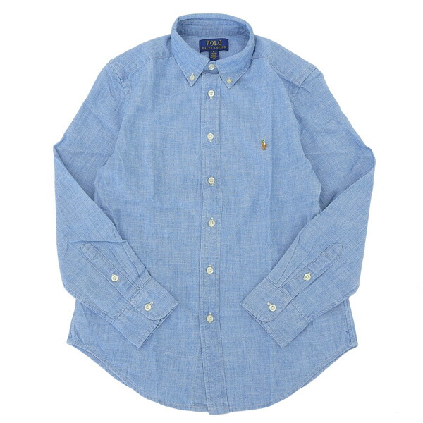 ラルフローレン 衣類 メンズ レディース シャツ L 14-16 コットン ブルー CORE REPLEN 323703283001L RALPH LAUREN 楽天市場】ラルフローレン 衣類 メンズ レディース シャツ L 14-16