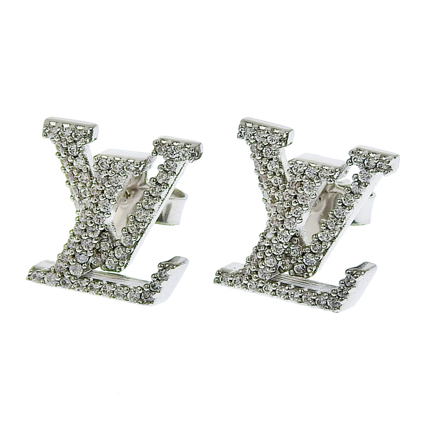 ルイヴィトン　ピアス　エセンシャル V シルバー Amazon | [ルイヴィトン]ピアス アクセサリー スタッズ