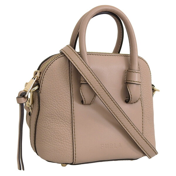 フルラ バッグ レディース ハンドバッグ 2WAYバッグ ショルダーバッグ アウトレット品 レザー ベージュ FURLA MIASTELLA DOME MINI WB00668BX00531257S FURLA スーパーセール｜リヴェラール店
