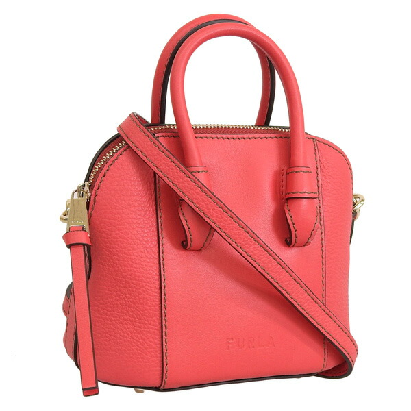 フルラ バッグ レディース ハンドバッグ 2WAYバッグ ショルダーバッグ アウトレット品 レザー レッド FURLA MIASTELLA DOME MINI WB00668BX00531265S FURLA スーパーセール