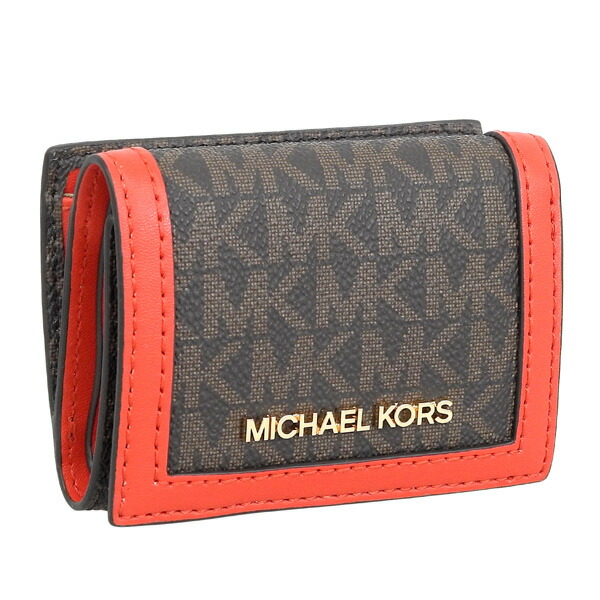 新品 マイケルコース MICHEAL KORS 三つ折り　財布 レッド 楽天市場】マイケルコース 三つ折り財布（カラーレッド）の通販