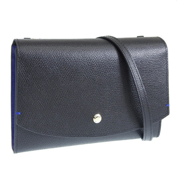 極点スミス 御徒面子 レディース ショルダーバッグ 逃げ口品 なめし革 黒いことマルチ PSMB0191 PAUL SMITH 百貨店大売り出し
