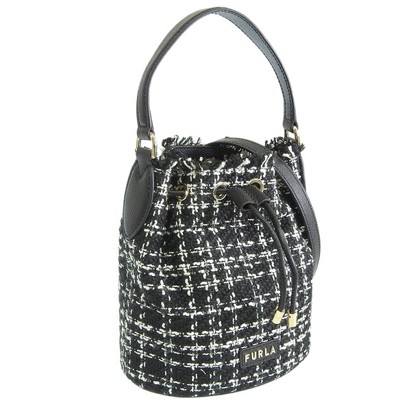 フルラ バッグ レディース 2WAY ショルダーバッグ アウトレット品 ブラックマルチ CLIO DRAWSTRING MINI WB00588BX1024TNO00 FURLA スーパーセール 23,944円
