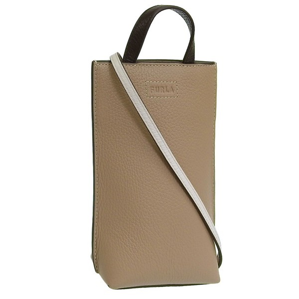 フルラ バッグ レディース ショルダーバッグ レザー ブラウン CAMELIA VERTICAL CROSSBODY WE00569HSC0002691S FURLA｜リヴェラール店