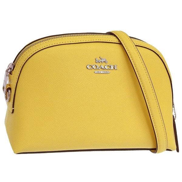 コーチ職 御徒面子 レディース ショルダーバッグ 逃げ道品 黄色 XGRAIN LTH MADI CR348SVDJ COACH