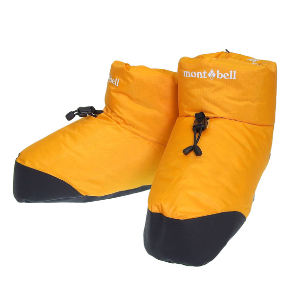 モンベル 衣類 メンズ レディース フットウォーマー M イエロー WINDSTOPPER Down Booties RM1118762YL mont-bell