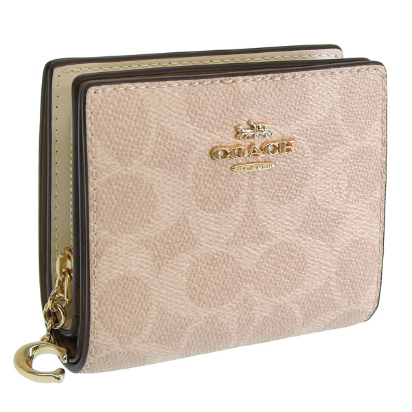 楽天市場】コーチ 財布 レディース 二つ折り財布 アウトレット タン