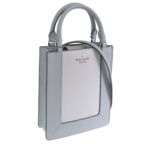 ケイトスペード バッグ レディース 2WAY ショルダーバッグ アウトレット レザー グレー lena mini tote KI885-020 KATE SPADE