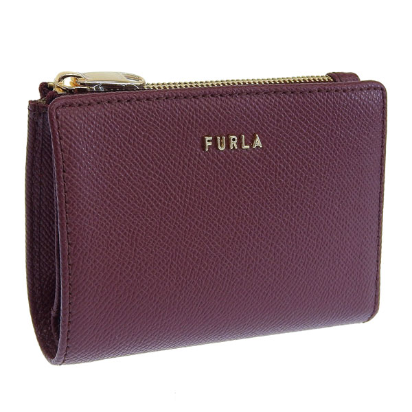 フルラ 財布 レディース 二つ折り財布 アウトレット レザー ワイン CLASSIC S BI-FOLD W ZIP VITELLO ANDROMEDA PCK5CL0BX030626700 FURLA