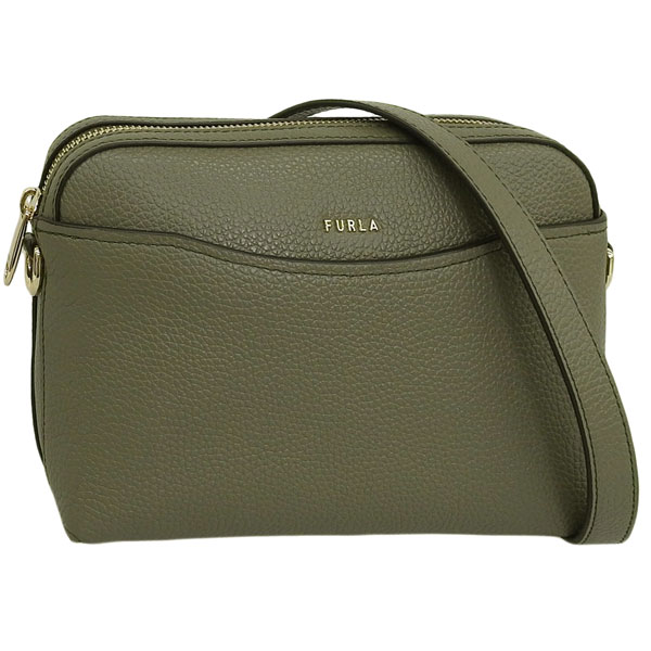 フルラ 御徒面子 レディース ショルダーバッグ 逃げ口 カーキ薄墨色 GEA-CROSSBODY XL POUCH WE00670BX03052810S FURLA
