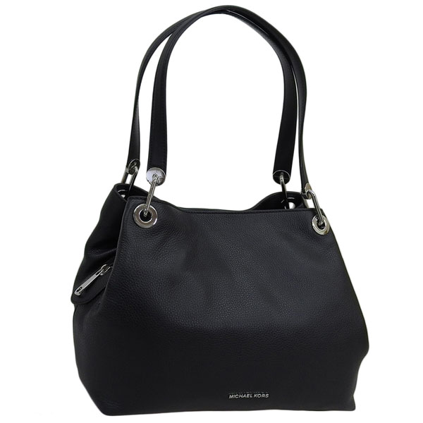 マイケル授業計画 御徒面子 レディース トートバッグ なめし革 黒いこと RAVEN 30H6SRXE3L-001 MICHAEL KORS
