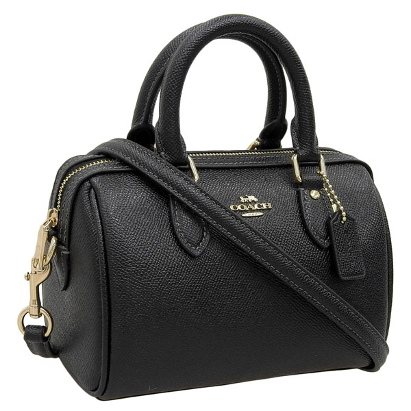 【新品】COACH コーチ 黒 レザー ハンドバッグ ショルダー 2way コーチ COACH コーチ ショルダーバッグ レディース COACH 2Way