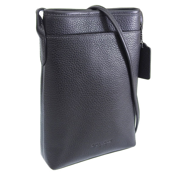 コーチ バッグ メンズ ショルダーバッグ アウトレット レザー ブラック CAH97QBBK COACH｜リヴェラール店