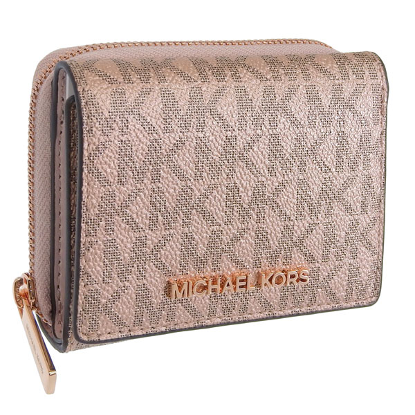 マイケルコース 財布 レディース 三つ折り財布 アウトレット ピンクマルチ D35H1RTVZ5V-ROSGOL MICHAEL KORS|リヴェラール店