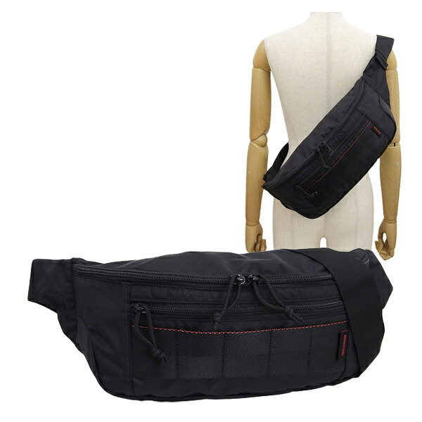 ブリーフィング 御徒面子 メンズ レディース 上半身御徒面子 降車口 黒いこと FANNY PACK L BOA241L03-010-ZZ BRIEFING バッグ・小物・ブランド雑貨-ボディバッグ・ウエストポーチ