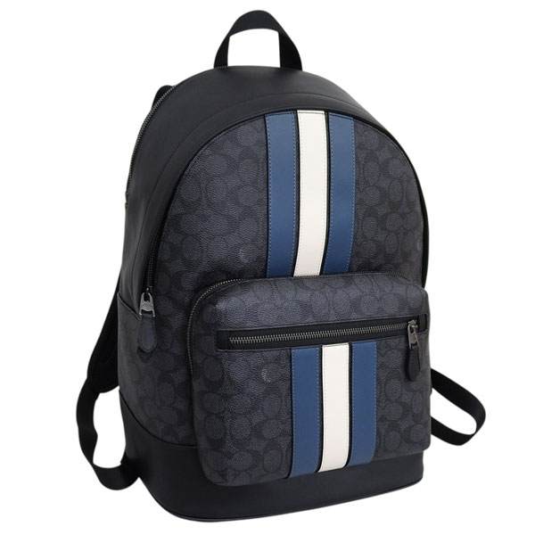 コーチ バッグ メンズ リュックサック アウトレット ブラックマルチ WST BP SIG VARSITY CV922QBOH0 COACH A4対応