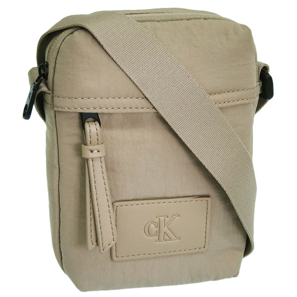 カルバンクライン バッグ メンズ レディース ショルダーバッグ アウトレット ベージュ 4G3089G-200 CALVIN KLEIN