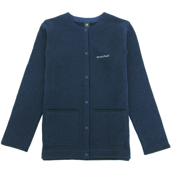 楽天市場】モンベル 衣類 レディース ニットカーディガン S ブラック