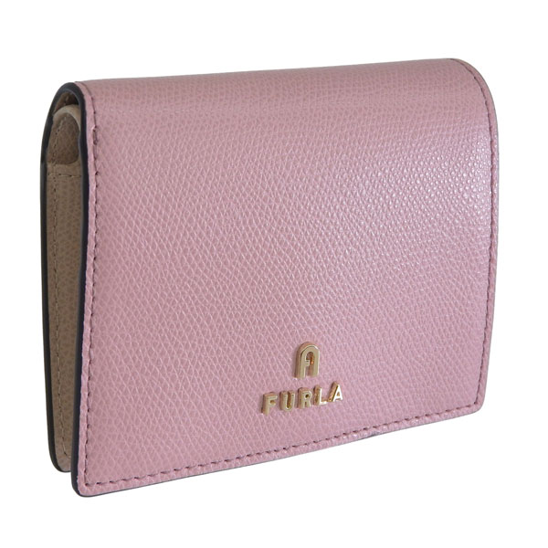 フルラ 財布 レディース 二つ折り財布 アウトレット レザー ピンク FURLA CAMELIA-S COMPACT WALLET WP00304ARE0002715S FURLA