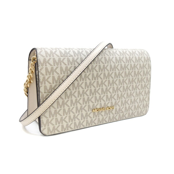 マイケルコース バッグ レディース ショルダーバッグ アウトレット ホワイト JET SET MD XBODY LT CREAM MULTI 35F0GTVC8B-2605 MICHAEL KORS