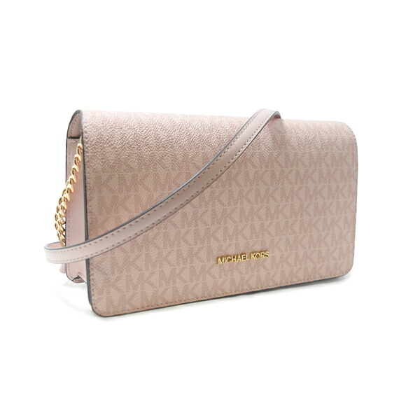 マイケルコース バッグ レディース ショルダーバッグ アウトレット ピンク JET SET TRAVEL MD FULL FLAP XBODY 35F5GTVC8V-7278 MICHAEL KORS