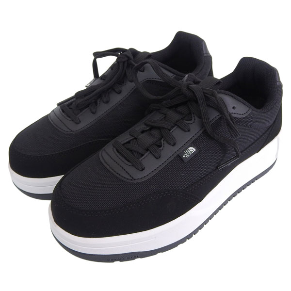 ノースフェイス 靴 レディース スニーカー 240mm ブラック W COURT PLATFORM NS94R05A-BLK24 THE NORTH FACE