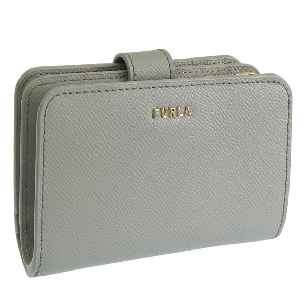フルラ 財布 レディース 二つ折り財布 アウトレット レザー カーキグリーン CLASSIC BIFOLD M COMPACT W/Z WALLET WP00444BX0306AG700 FURLA｜リヴェラール店
