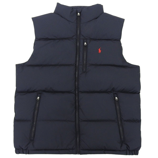 ラルフローレン 衣類 ボーイズ ダウンベスト M(10-12) ブラック 323969863001MBK RALPH LAUREN｜リヴェラール店 19,296円