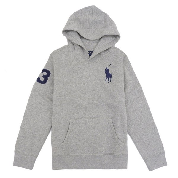 ラルフローレン 衣類 ボーイズ フーディーパーカー M(10-12) ライトグレー 323979316001MGY RALPH LAUREN｜リヴェラール店