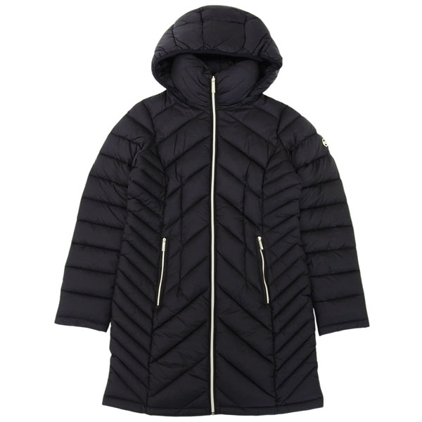 マイケルコース 衣類 レディース ロングコート アウトレット XS ナイロン ブラック 77A4512M42-BLACKXS MICHAEL KORS