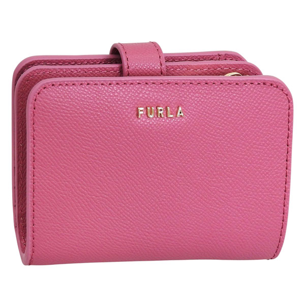 フルラ 財布 レディース 二つ折り財布 アウトレット レザー ピンク CLASSIC S COMPACT WALLET WP00443BX03064147S FURLA