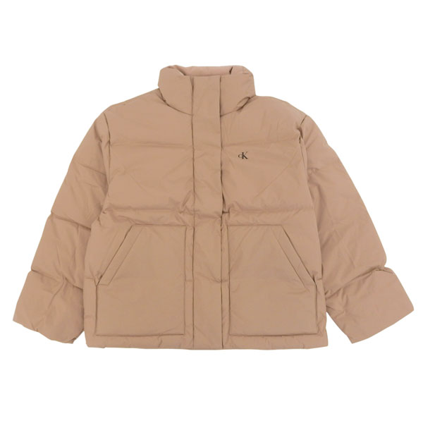 カルバンクライン 衣類 レディース ダウンジャケット S ベージュ 47D587G-PAIS CALVIN KLEIN|リヴェラール店