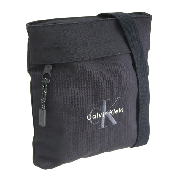 カルバンクライン バッグ メンズ レディース ショルダーバッグ ナイロン ブラック BOLD FLATPACK LV04D3178G-BLACK CALVIN KLEIN|リヴェラール店
